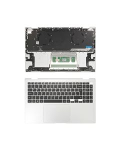 Galaxy Book Pro 360 15 Front Case QWERTY UK Silver