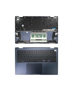 Galaxy Book Pro 360 15 Front Case QWERTY UK Blue