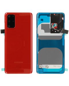 Galaxy S20 Plus 5G Back Glass Aurora red