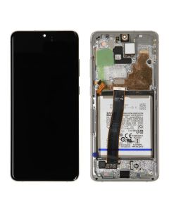 Galaxy S20 Ultra 5G Screen and Battery Cloud white